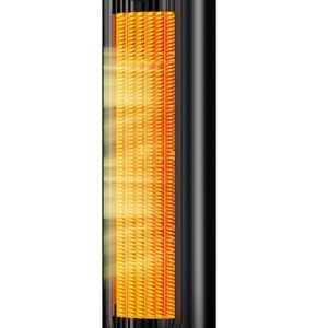 Black and Orange Electric Heater
